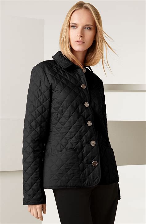 burberry brit ladies jacket|burberry brit quilted jacket women.